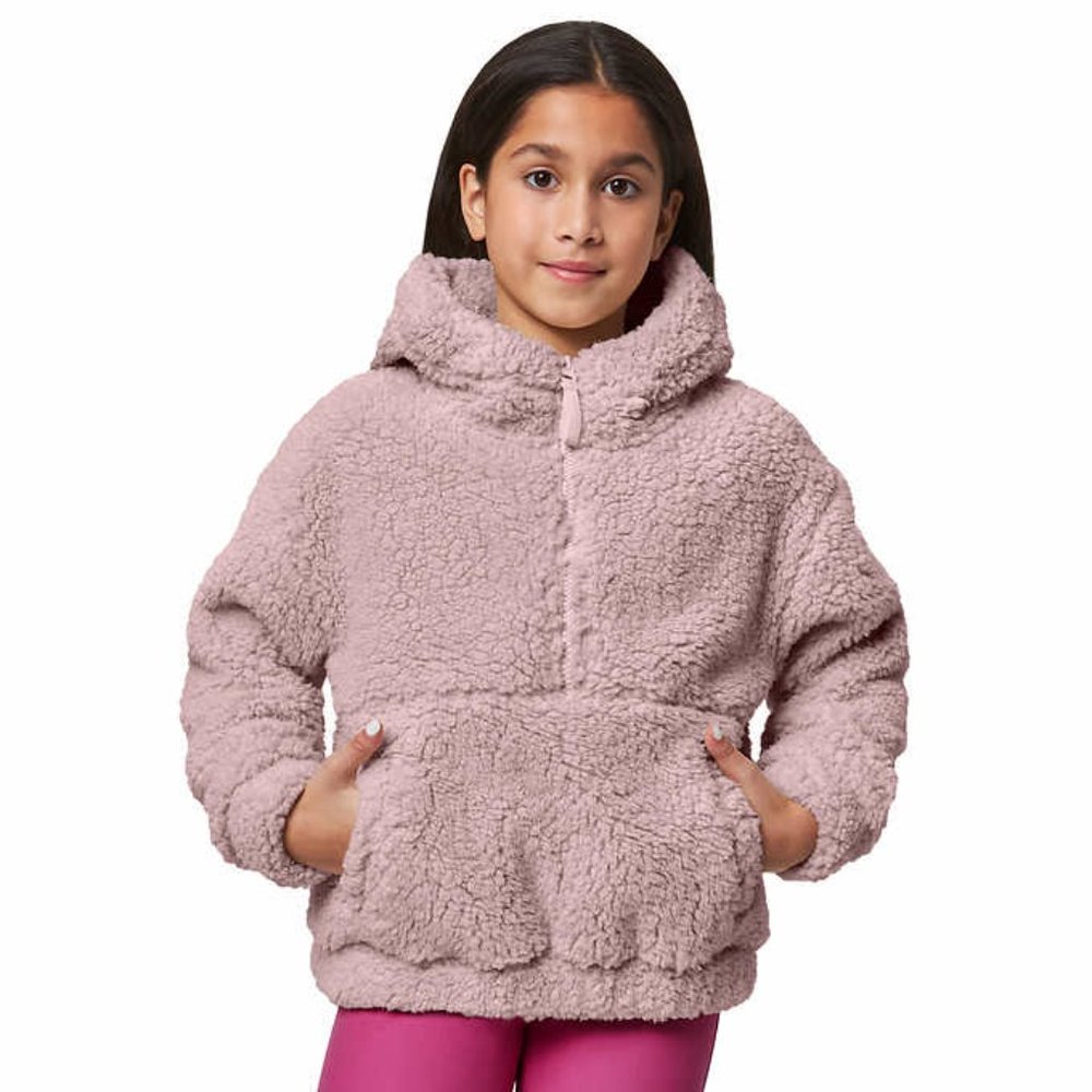 NWT Mondetta Youth 1/2 Zip Pullover Top - S